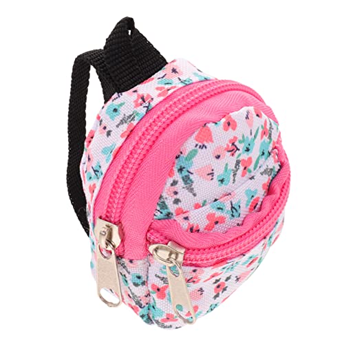 PERSELOSO Mini Puppenrucksack Dekorative für Puppen Tragefreundlicher Rucksack für für Puppenliebhaber Strapazierfähiges Design Blütenrosa PERSELOSO Mini Puppenrucksack Dekorative für Puppen Tragefreundlicher Rucksack für für Puppenliebhaber Strapazierfähiges Design Blütenrosa von PERSELOSO