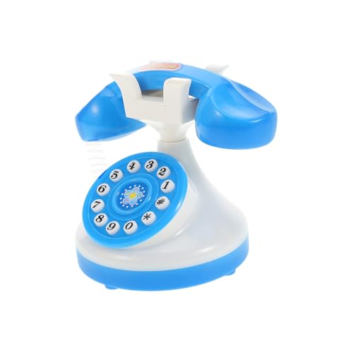 PERSELOSO Mini Spieltelefon für Blaues Kunststoffspielzeug Kommunikationsfähigkeiten Interaktives Rollenspielzeug für Kreative Spiele und Soziale Interaktion für Geburtstagsfeiern und PERSELOSO Mini Spieltelefon für Blaues Kunststoffspielzeug Kommunikationsfähigkeiten Interaktives Rollenspielzeug für Kreative Spiele und Soziale Interaktion für Geburtstagsfeiern und von PERSELOSO