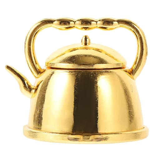 PERSELOSO Mini Teekessel im Vintage Stil Dekorativer Miniatur Wasserkocher für Zuhause und Büro Retro als Schreibtischornament für Sammler und Wohnkultur PERSELOSO Mini Teekessel im Vintage Stil Dekorativer Miniatur Wasserkocher für Zuhause und Büro Retro als Schreibtischornament für Sammler und Wohnkultur von PERSELOSO