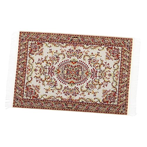 PERSELOSO Mini-Teppich Geburtstagsfeier 1:12 Blumenteppich Miniaturteppich Puppenhauszubehör Teppiche für Puppenhäuser simuliertes Teppichdekor Puppenhausteppich Teppich Dekoration Tuch PERSELOSO Mini-Teppich Geburtstagsfeier 1:12 Blumenteppich Miniaturteppich Puppenhauszubehör Teppiche für Puppenhäuser simuliertes Teppichdekor Puppenhausteppich Teppich Dekoration Tuch von PERSELOSO