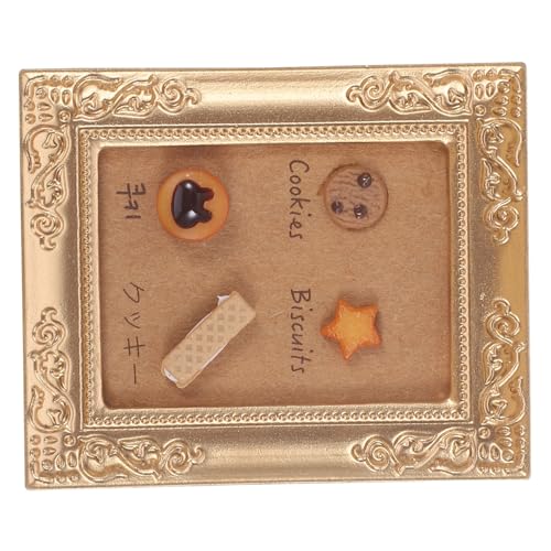 PERSELOSO Miniatur Bilderrahmen für Puppenhaus Dekoration DIY Zubehör für Miniatur Häuser Vintage Stil Perfektes Accessoire für Gemütliche und Kreative Bastelprojekte PERSELOSO Miniatur Bilderrahmen für Puppenhaus Dekoration DIY Zubehör für Miniatur Häuser Vintage Stil Perfektes Accessoire für Gemütliche und Kreative Bastelprojekte von PERSELOSO