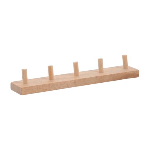 PERSELOSO Miniatur Holz Wandhaken für Puppenhaus Dekoration Funktionale Mini Haken für Puppenhaus Zubehör Realistische Miniaturmöbel Accessoires Vielseitig Einsetzbar zum Aufhängen Kleiner PERSELOSO Miniatur Holz Wandhaken für Puppenhaus Dekoration Funktionale Mini Haken für Puppenhaus Zubehör Realistische Miniaturmöbel Accessoires Vielseitig Einsetzbar zum Aufhängen Kleiner von PERSELOSO