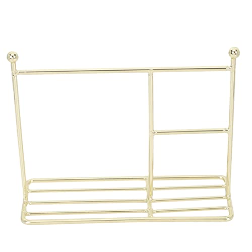 PERSELOSO Miniatur Kleiderständer für Puppen Eleganter Kleiderhaken zur Aufbewahrung von Puppenkleidung für Puppenhaus Dekoration von PERSELOSO