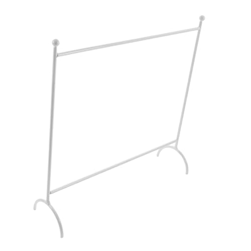 PERSELOSO Miniatur Kleiderständer für Puppen Metallkleiderbügel für Puppenkleider Eleganter Aufbewahrungsrack Zubehör für Puppenräume PERSELOSO Miniatur Kleiderständer für Puppen Metallkleiderbügel für Puppenkleider Eleganter Aufbewahrungsrack Zubehör für Puppenräume von PERSELOSO