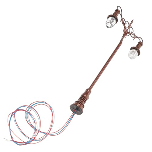 PERSELOSO Miniatur Sandtisch Gartenlampe F Wandlampe mit Warmem Licht für Moos Landschaftsdekoration für Puppenhaus und Miniaturornamente von PERSELOSO