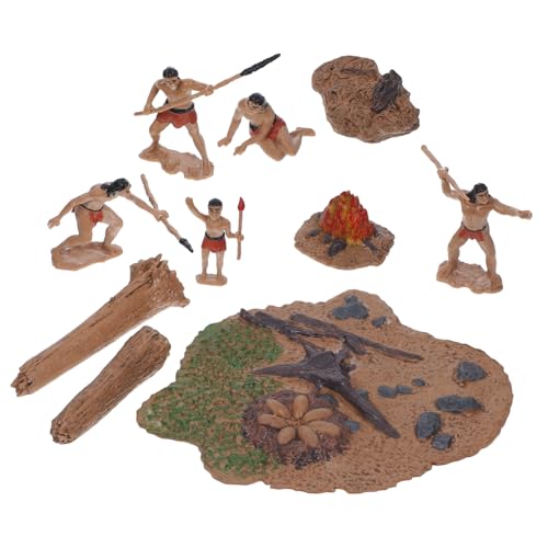 PERSELOSO Miniatur Urzeitmenschen Figuren Detailreiche Primitive Männer Modelle für Garten Bonsai Sandtisch Dekoration Robust Tragbar für Geschichts Kunstliebhaber PERSELOSO Miniatur Urzeitmenschen Figuren Detailreiche Primitive Männer Modelle für Garten Bonsai Sandtisch Dekoration Robust Tragbar für Geschichts Kunstliebhaber von PERSELOSO