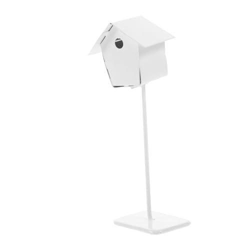 PERSELOSO Miniatur Vogelkäfig aus Dekoratives Accessoire für Puppenhäuser Mikro Landschafts Dekoration Romantische Weiß für Kreatives und Gartenkunst PERSELOSO Miniatur Vogelkäfig aus Dekoratives Accessoire für Puppenhäuser Mikro Landschafts Dekoration Romantische Weiß für Kreatives und Gartenkunst von PERSELOSO