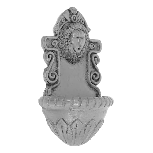 PERSELOSO Miniatur Wanddekoration Löwenkopf Vintage Gartenaccessoires für Puppenhäuser Kreative Wandkunst für Kleine Räume Einzigartiges Design für Büro und Wohnkultur PERSELOSO Miniatur Wanddekoration Löwenkopf Vintage Gartenaccessoires für Puppenhäuser Kreative Wandkunst für Kleine Räume Einzigartiges Design für Büro und Wohnkultur von PERSELOSO