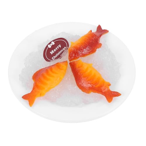PERSELOSO Miniatur-meeresfrüchte-tablett: Künstlicher Meeresfrüchte-Teller, Künstlicher Fisch, Realistisches Modell, Miniatur-Lebensmittel, Dekorative Figur Für Zuhause, Küche, Requisite, 9 PERSELOSO Miniatur-meeresfrüchte-tablett: Künstlicher Meeresfrüchte-Teller, Künstlicher Fisch, Realistisches Modell, Miniatur-Lebensmittel, Dekorative Figur Für Zuhause, Küche, Requisite, 9 von PERSELOSO