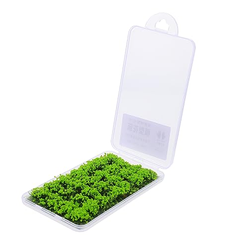 PERSELOSO Miniaturgras Realistische Statische Graslandschaft für Modellbau und Miniaturszenen mit Grünen Blüten für Bastelprojekte PERSELOSO Miniaturgras Realistische Statische Graslandschaft für Modellbau und Miniaturszenen mit Grünen Blüten für Bastelprojekte von PERSELOSO