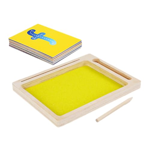 PERSELOSO Montessori Sandspielzeug Set für Kleinkinder mit Schreib und Zeichentablett Fördert Frühes Lernen Motorische Fähigkeiten und Kreative Kunstaktivitäten PERSELOSO Montessori Sandspielzeug Set für Kleinkinder mit Schreib und Zeichentablett Fördert Frühes Lernen Motorische Fähigkeiten und Kreative Kunstaktivitäten von PERSELOSO