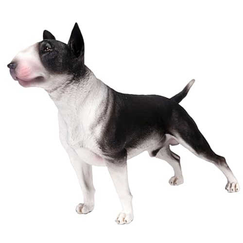 PERSELOSO Plastik Hund Figur Bull Terrier Modell Kreatives Kinderspielzeug für Dekoration Gartenlandschaft Terrarium und Fotorequisiten Geschenkidee PERSELOSO Plastik Hund Figur Bull Terrier Modell Kreatives Kinderspielzeug für Dekoration Gartenlandschaft Terrarium und Fotorequisiten Geschenkidee von PERSELOSO