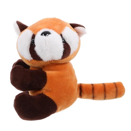 PERSELOSO Plüsch Rot Panda Clip Süßer Tierclip für Notizen Dekoration und Vorhänge Hoch Hochwertige Verarbeitung für Büro und Zuhause von PERSELOSO