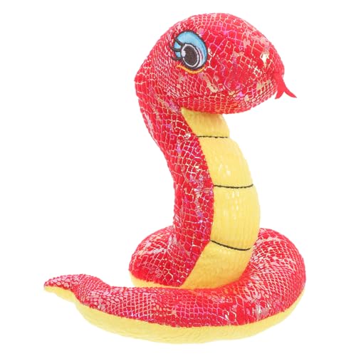 PERSELOSO Plüsch Schlange mit Glitzer Realistisches für Streiche Halloween Dekoration und Partys Weiches Kuscheltier für Haustiere PERSELOSO Plüsch Schlange mit Glitzer Realistisches für Streiche Halloween Dekoration und Partys Weiches Kuscheltier für Haustiere von PERSELOSO