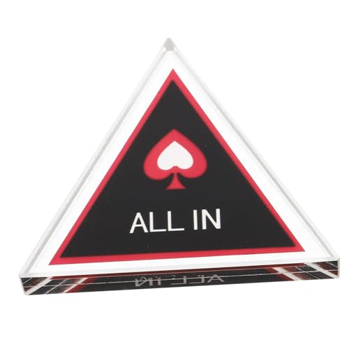 PERSELOSO Pokerspiel Poker Zählchips Pokerzubehör Button Pokerbutton Aus Stabilem Material von PERSELOSO