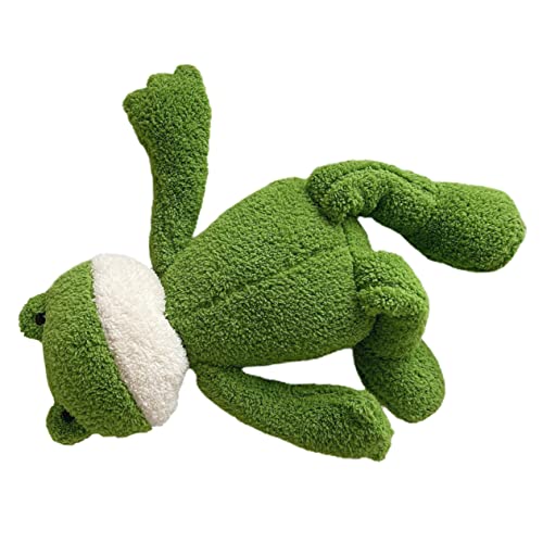 PERSELOSO Puppe für kinderspielzeug Toys witzig spielzeuge ausgestopft Frosch Zappelspielzeug Frösche Stofftier Frösche Plüsch Green PERSELOSO Puppe für kinderspielzeug Toys witzig spielzeuge ausgestopft Frosch Zappelspielzeug Frösche Stofftier Frösche Plüsch Green von PERSELOSO