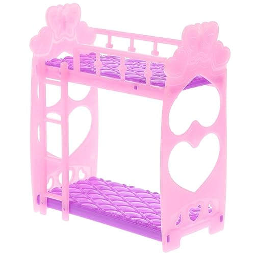 PERSELOSO Miniatur-etagenbett Für Puppen Mini-möbel Kinderspielzeug Heimdekoration Foto-Requisite Arbeitszimmer-zubehör Für Vielfältige Verwendungszwecke Zufällige Farbe PERSELOSO Miniatur-etagenbett Für Puppen Mini-möbel Kinderspielzeug Heimdekoration Foto-Requisite Arbeitszimmer-zubehör Für Vielfältige Verwendungszwecke Zufällige Farbe von PERSELOSO