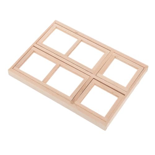 PERSELOSO Puppenhaus Holz Fenster Türen Miniatur Möbel Stabile Holzhandarbeit Realistische Miniatur Szene Charmante Wohnraumdeko für Detailreiche DIY Puppenhausgestaltung PERSELOSO Puppenhaus Holz Fenster Türen Miniatur Möbel Stabile Holzhandarbeit Realistische Miniatur Szene Charmante Wohnraumdeko für Detailreiche DIY Puppenhausgestaltung von PERSELOSO