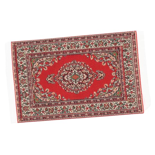 PERSELOSO Puppenhaus Teppich für kinderspielzeug small Rug hühner spielzeugteppich Miniatur Tür Mini-Bodenmatte kleine teppiche für den Eingang Stoff PERSELOSO Puppenhaus Teppich für kinderspielzeug small Rug hühner spielzeugteppich Miniatur Tür Mini-Bodenmatte kleine teppiche für den Eingang Stoff von PERSELOSO
