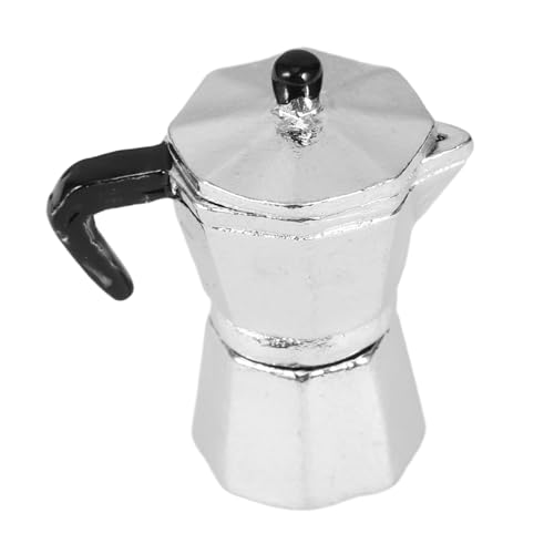 PERSELOSO Puppenhaus -kaffeekanne Miniatur-espressokanne Puppenhausverzierung Puppenhaus-küchenmodell Mini-Espresso-kaffeekanne Mini-hausbedarf Kaffeekanne Für Die Küche Legierung Silver PERSELOSO Puppenhaus -kaffeekanne Miniatur-espressokanne Puppenhausverzierung Puppenhaus-küchenmodell Mini-Espresso-kaffeekanne Mini-hausbedarf Kaffeekanne Für Die Küche Legierung Silver von PERSELOSO