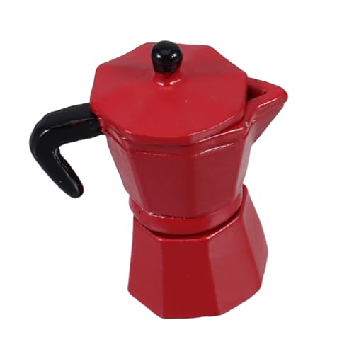 PERSELOSO Puppenhaus -kaffeekanne Puppenhausartikel Mini-puppenhaus-zubehör Puppenhaus-küchen-Requisite Hausdeko Mini Puppenhaus Topf Kaffeekannen-modellierungsschmuck Rot Legierung PERSELOSO Puppenhaus -kaffeekanne Puppenhausartikel Mini-puppenhaus-zubehör Puppenhaus-küchen-Requisite Hausdeko Mini Puppenhaus Topf Kaffeekannen-modellierungsschmuck Rot Legierung von PERSELOSO