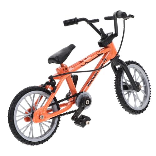 PERSELOSO Puppenhaus-miniaturfahrrad Miniatur-fahrradspielzeug Miniaturen Künstliches Miniatur-Mountainbike Mini-Fahrrad Kleines Mountainbike Kleines Künstliches Fahrrad Legierung Orange PERSELOSO Puppenhaus-miniaturfahrrad Miniatur-fahrradspielzeug Miniaturen Künstliches Miniatur-Mountainbike Mini-Fahrrad Kleines Mountainbike Kleines Künstliches Fahrrad Legierung Orange von PERSELOSO