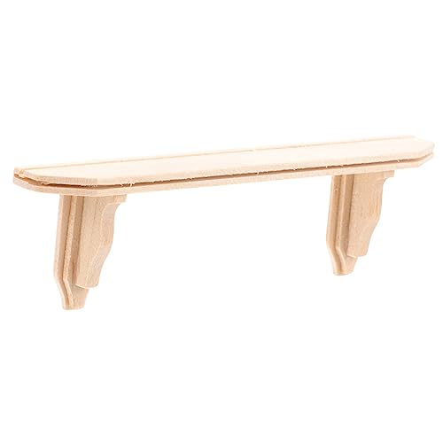 PERSELOSO Miniatur Möbel Wandregal Holz Miniatur Für Puppenhaus Dekoration Maßstab Vielseitig Einsetzbar Für Blumen Und Kleine Accessoires PERSELOSO Miniatur Möbel Wandregal Holz Miniatur Für Puppenhaus Dekoration Maßstab Vielseitig Einsetzbar Für Blumen Und Kleine Accessoires von PERSELOSO