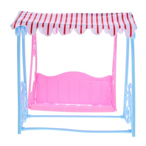 PERSELOSO Puppenschaukel deko für Outdoor- kinderspielzeug spielsachen für draußen Puppenhausverzierungen Miniaturdekor Puppenhaus-Ornamente Plastik PERSELOSO Puppenschaukel deko für Outdoor- kinderspielzeug spielsachen für draußen Puppenhausverzierungen Miniaturdekor Puppenhaus-Ornamente Plastik von PERSELOSO