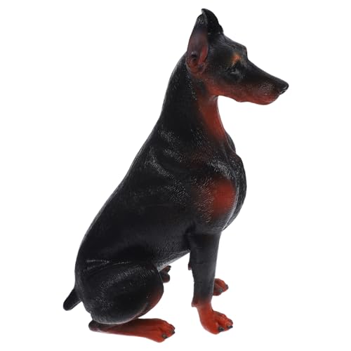 PERSELOSO Realistische Dobermann Figur Lebensnahe Hundespielzeug Statue für Kinderzimmer Dekoration Simuliertes Tiermodell mit Lebendigen Farben und Haltungen PERSELOSO Realistische Dobermann Figur Lebensnahe Hundespielzeug Statue für Kinderzimmer Dekoration Simuliertes Tiermodell mit Lebendigen Farben und Haltungen von PERSELOSO