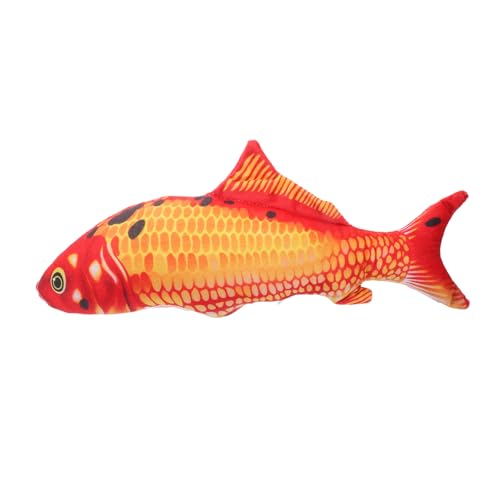 PERSELOSO Realistisches Koi-Fisch-plüschtier, Weicher Fisch, Dekokissen, Gefüllt, Übergroßes Kissen, Stofftier Für Kinder, 30 cm PERSELOSO Realistisches Koi-Fisch-plüschtier, Weicher Fisch, Dekokissen, Gefüllt, Übergroßes Kissen, Stofftier Für Kinder, 30 cm von PERSELOSO