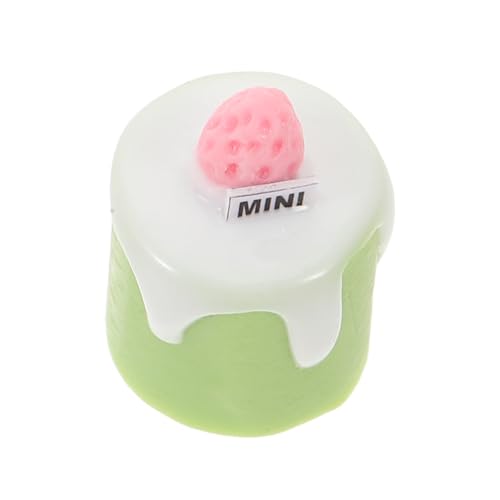 PERSELOSO Realistisches Miniatur Kuchenmodell Matcha Simulation Dessert Dekoration Puppenhaus Zubehör Kreative DIY Projekte Für Mini Bäckerei Szene Und Fotografie PERSELOSO Realistisches Miniatur Kuchenmodell Matcha Simulation Dessert Dekoration Puppenhaus Zubehör Kreative DIY Projekte Für Mini Bäckerei Szene Und Fotografie von PERSELOSO