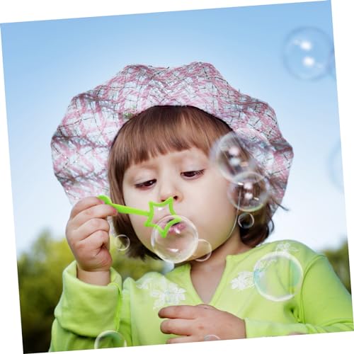 PERSELOSO Riesiges Blasenwerkzeug aus Sicherem Kunststoff mit Blasstäben und Teller für Outdoor Spielspaß ohne Seifenblasenflüssigkeit Geeignet für Frühling Winter von PERSELOSO
