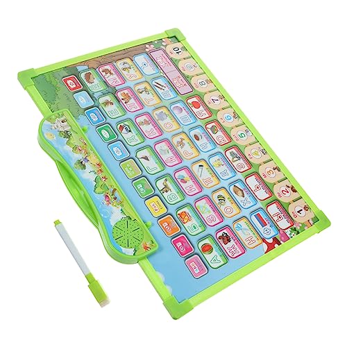 PERSELOSO Russisches Alphabet Poster mit Sound Pädagogisches Lernspielzeug für Interaktive Wand und Tischgestaltung Fördert die Aussprache und Vokabular für Vorschulkinder PERSELOSO Russisches Alphabet Poster mit Sound Pädagogisches Lernspielzeug für Interaktive Wand und Tischgestaltung Fördert die Aussprache und Vokabular für Vorschulkinder von PERSELOSO