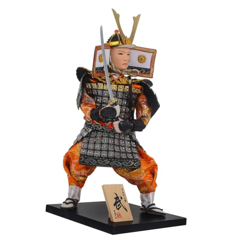 PERSELOSO Samurai Puppe aus Traditionelles Kunsthandwerk für Tischdekoration Samurai Figur für Japanischer Kultur Einzigartiges Deko Element für Ihr Zuhause PERSELOSO Samurai Puppe aus Traditionelles Kunsthandwerk für Tischdekoration Samurai Figur für Japanischer Kultur Einzigartiges Deko Element für Ihr Zuhause von PERSELOSO
