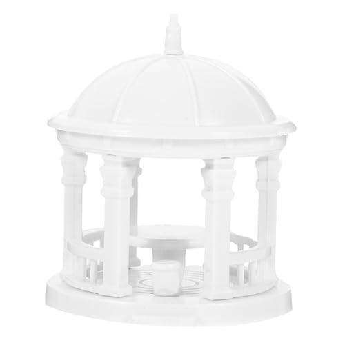 PERSELOSO Miniatur Pavillon Modell Für Zen-Garten Stabile Pavillon Statue Für Innen Und Außendekoration Kreative Gartenornamente Für Bonsai Und Landschaftsgestaltung Maßstab PERSELOSO Miniatur Pavillon Modell Für Zen-Garten Stabile Pavillon Statue Für Innen Und Außendekoration Kreative Gartenornamente Für Bonsai Und Landschaftsgestaltung Maßstab von PERSELOSO