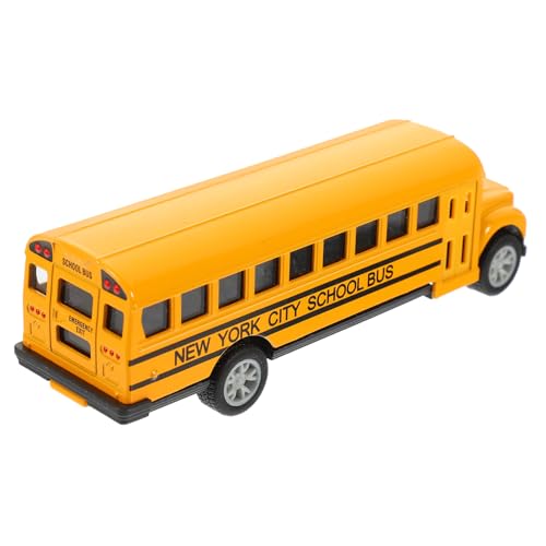 PERSELOSO Schulbus-spielzeugauto Zum Zurückziehen Großes Schulbusmodell Für Kleinkinder Sicheres Spielzeug Keine Batterie Vorhanden von PERSELOSO
