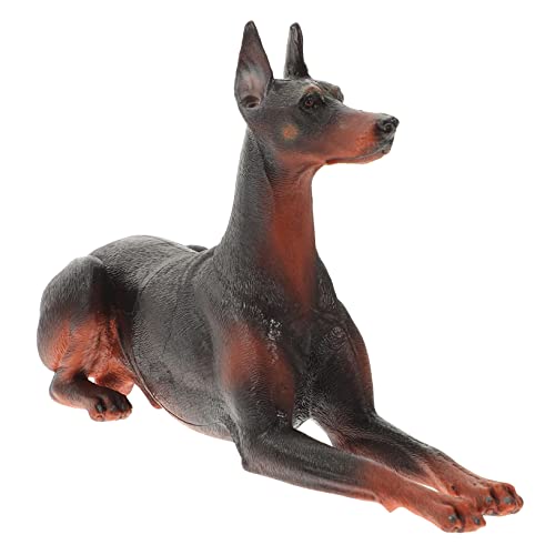 PERSELOSO Simulation Durbin-Modell Hundemodelle Für Hundefiguren Für Hundehandwerk Figuren Für Kleinkinder Welpenverzierung Welpenmodell Hundeschmuck Für Plastik von PERSELOSO
