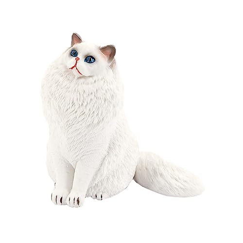 PERSELOSO Simulation Katzenmodell aus Kunststoff Dekorative Katzenfigur für Schreibtisch Pädagogisches für Langlebiges und Vielseitiges Design für Zuhause Büro und Studentenwohnheim PERSELOSO Simulation Katzenmodell aus Kunststoff Dekorative Katzenfigur für Schreibtisch Pädagogisches für Langlebiges und Vielseitiges Design für Zuhause Büro und Studentenwohnheim von PERSELOSO