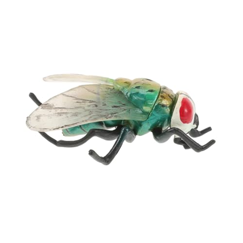PERSELOSO Simulations-Fliegenspielzeug Fliegenstütze Simulation Schmeißfliege Streichspielzeug Party Prank Schmeißfliege aus Plastik gefälschtes Modell Black PERSELOSO Simulations-Fliegenspielzeug Fliegenstütze Simulation Schmeißfliege Streichspielzeug Party Prank Schmeißfliege aus Plastik gefälschtes Modell Black von PERSELOSO
