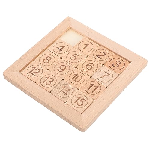 PERSELOSO Slide Number Puzzle Toy Holzspielzeug zur Zahlenerkennung und Kognitiven Entwicklung für Lernspielzeug Kreativität und Hand Auge Koordination PERSELOSO Slide Number Puzzle Toy Holzspielzeug zur Zahlenerkennung und Kognitiven Entwicklung für Lernspielzeug Kreativität und Hand Auge Koordination von PERSELOSO