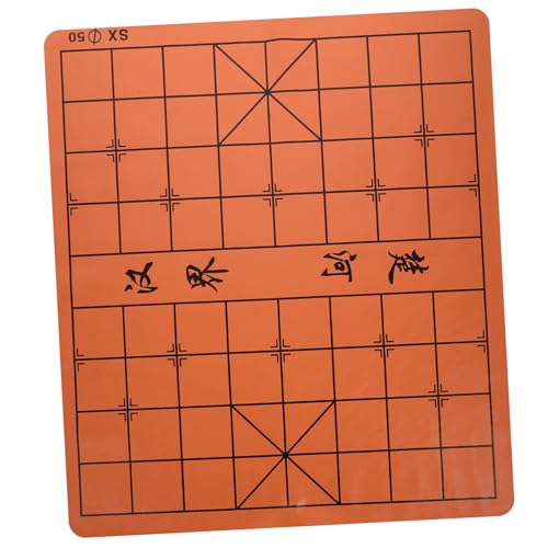PERSELOSO Praktisches Schachbrett Chinesische Und Westliche Spiele Schachbrett Für Unterwegs Und Zu Hause Zufällige Farbe von PERSELOSO
