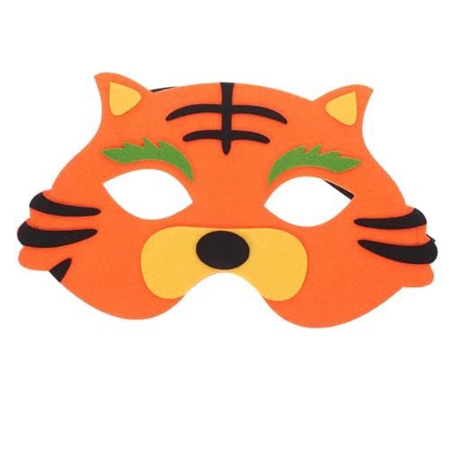 PERSELOSO Tiger Halbmaske für Realistische Tiermaske für Halloween Cosplay und Kostümpartys aus Bequemen Materialien zum Verkleiden PERSELOSO Tiger Halbmaske für Realistische Tiermaske für Halloween Cosplay und Kostümpartys aus Bequemen Materialien zum Verkleiden von PERSELOSO