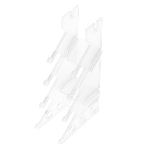 PERSELOSO Transparente Finger Skateboard Aufbewahrung Multifunktionaler Displayständer für Finger Skateboards für Zuhause aus Hochwertigem Kunststoff Einzigartiges Design Platzsparend PERSELOSO Transparente Finger Skateboard Aufbewahrung Multifunktionaler Displayständer für Finger Skateboards für Zuhause aus Hochwertigem Kunststoff Einzigartiges Design Platzsparend von PERSELOSO