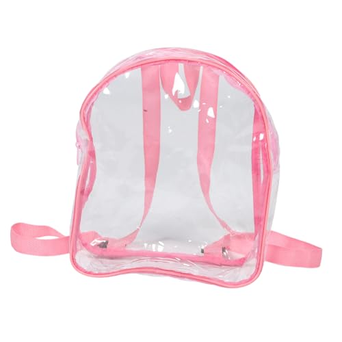 PERSELOSO Transparenter Aufbewahrungsbeutel für Puppen Kleiner PVC Rucksack für Baumwollpuppen und Plüschspielzeug für Reisen und Outdoor Aktivitäten PERSELOSO Transparenter Aufbewahrungsbeutel für Puppen Kleiner PVC Rucksack für Baumwollpuppen und Plüschspielzeug für Reisen und Outdoor Aktivitäten von PERSELOSO
