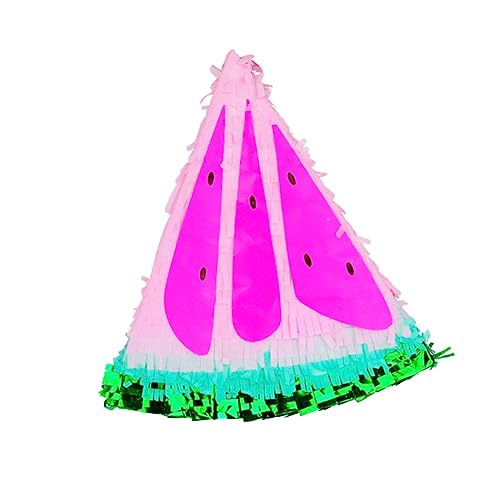 PERSELOSO Wassermelonen-piñata Für Partys Handgemachte Gefüllte Piñata Als Geburtstagsdeko Traditionelles Mexikanisches Partyspiel Für Kleine PERSELOSO Wassermelonen-piñata Für Partys Handgemachte Gefüllte Piñata Als Geburtstagsdeko Traditionelles Mexikanisches Partyspiel Für Kleine von PERSELOSO