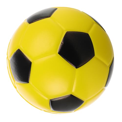 PERSELOSO Weicher Indoor Fußball für Leiser Solider Schaumstoffball Gelb für Drinnen Leicht und Robust für Verschiedene Spiele und Aktivitäten PERSELOSO Weicher Indoor Fußball für Leiser Solider Schaumstoffball Gelb für Drinnen Leicht und Robust für Verschiedene Spiele und Aktivitäten von PERSELOSO