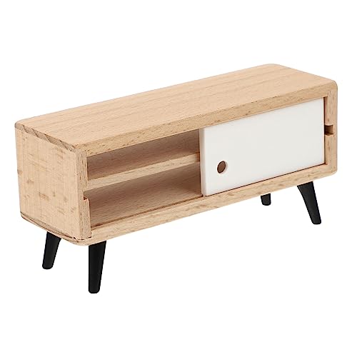 PERSELOSO Zubehör Für Puppenhäuser Tv- Kinderspielzeug Vortäuschen Spielmöbel Miniaturmöbelmodell Mini- -tv-Schrank Mini-möbeldekor Puppenhaus-tv-Schrank Plastik PERSELOSO Zubehör Für Puppenhäuser Tv- Kinderspielzeug Vortäuschen Spielmöbel Miniaturmöbelmodell Mini- -tv-Schrank Mini-möbeldekor Puppenhaus-tv-Schrank Plastik von PERSELOSO