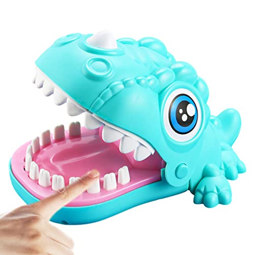 PERTID Dino-Finger-Spiel für Zahnarzt | niedliches Dinosaurier-Spielzeug zum Beißen der Finger für Kleinkinder, Kinder und Erwachsene | Lustiges Spielzeug Zähne, Dinosaurier, Cipliko von PERTID