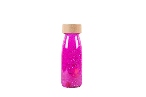 PETIT BOUM - Rosa sensorische Schwimmflasche | EIN Mikrokosmos in jeder Flasche | Entdecken, zuhören und Lernen | Sinnesstimulation | Sensorische Flaschen für Kinder von PETIT BOUM
