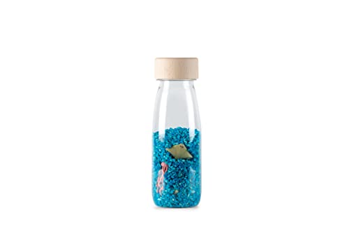 PETIT BOUM - Sea Spy Bottle I EIN Mikrokosmos in jeder Flasche I Entdecken, Hören & Lernen I Sinnesanregung I Sinnesflaschen für Kinder von PETIT BOUM